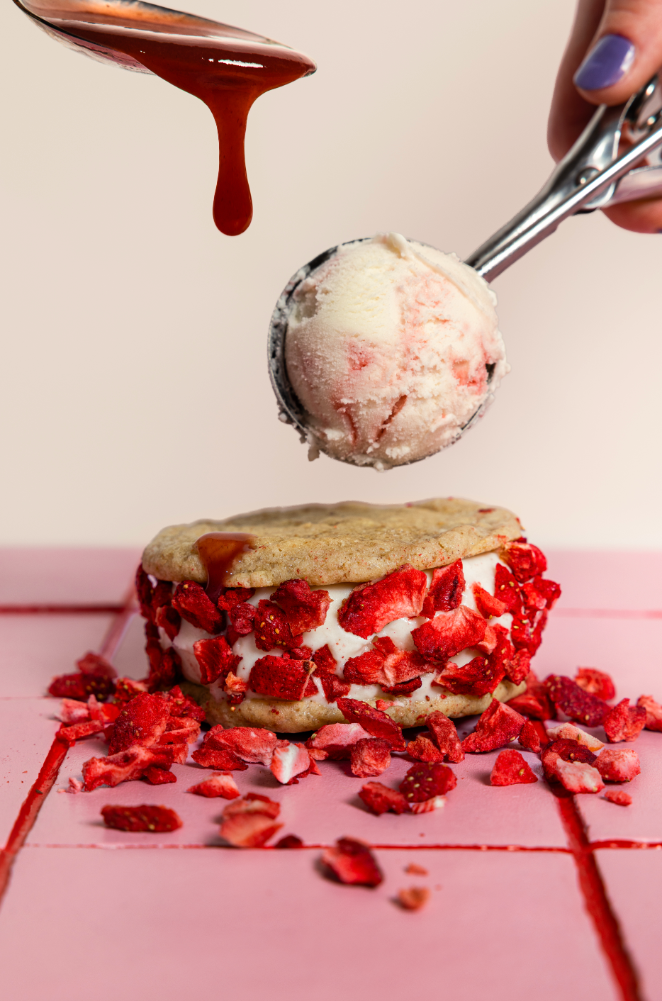 Cheesecake Cookie Glacé