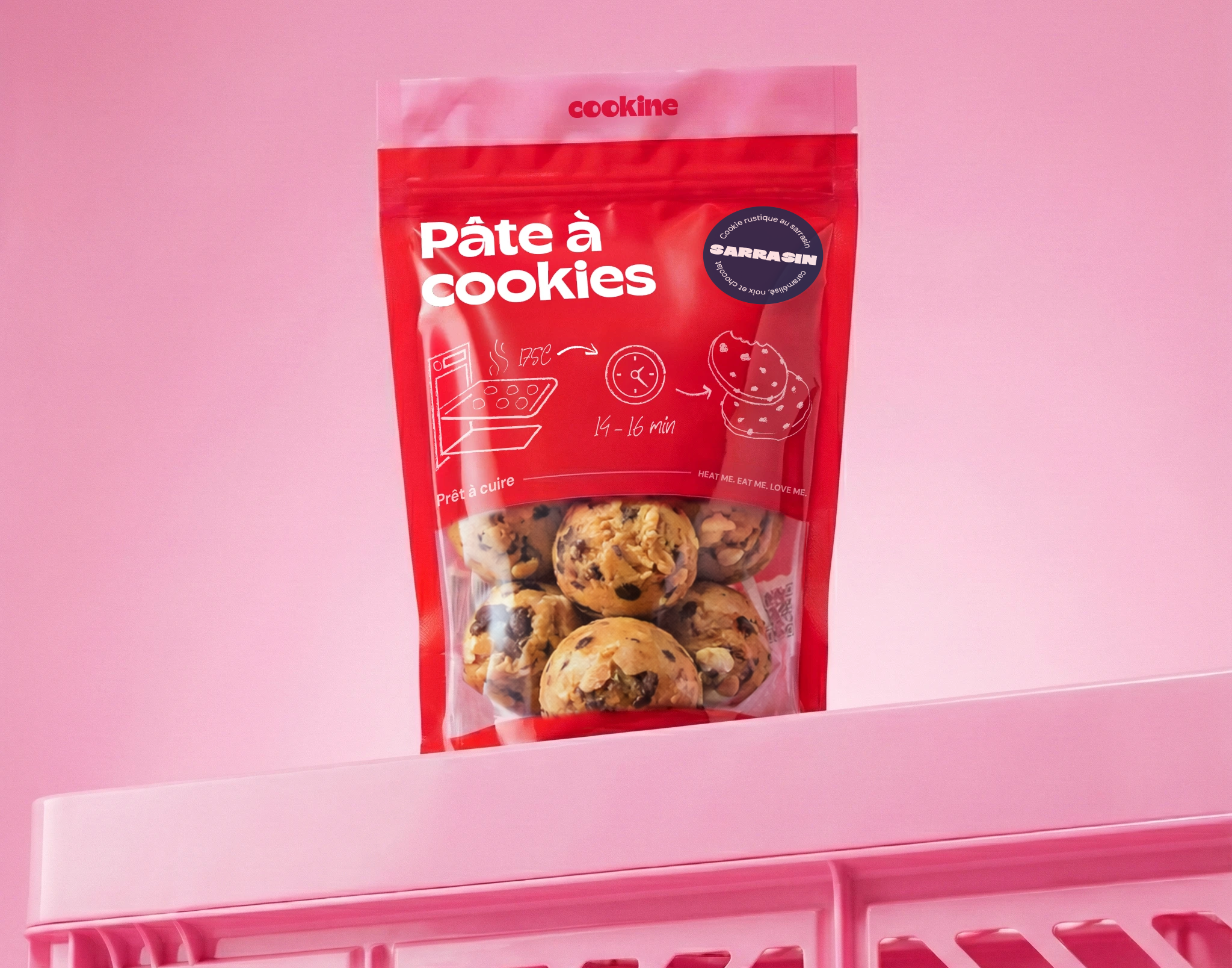 Sarrasin Pâte à Cookies prête à cuire